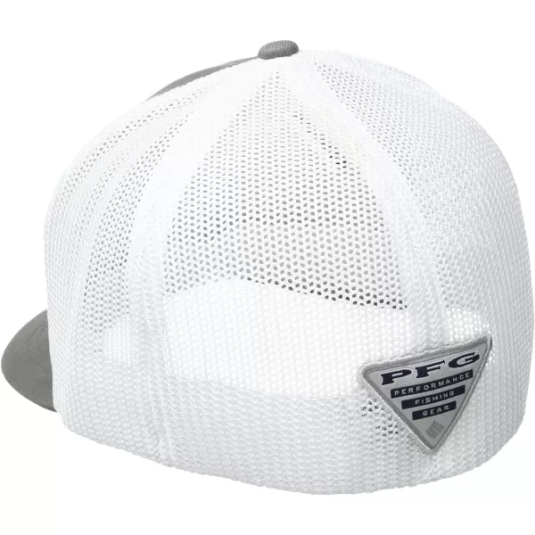 Columbia Women's PFG Logo Mesh Ball Cap-High Crown