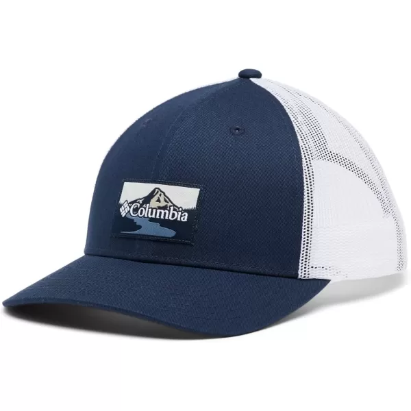 Columbia Women's PFG Logo Mesh Ball Cap-High Crown