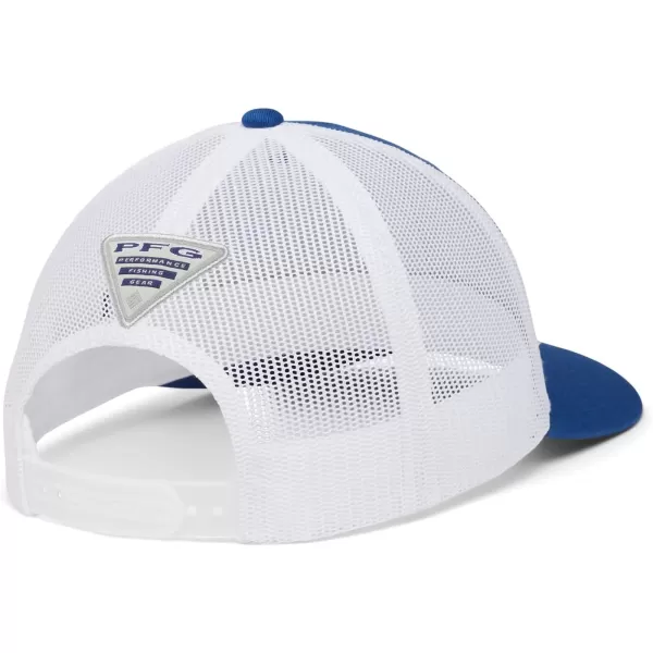 Columbia Women's PFG Logo Mesh Ball Cap-High Crown