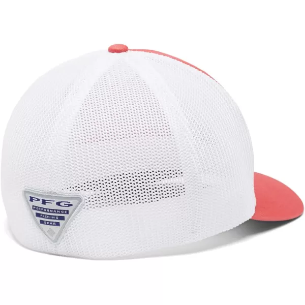 Columbia Women's PFG Logo Mesh Ball Cap-High Crown