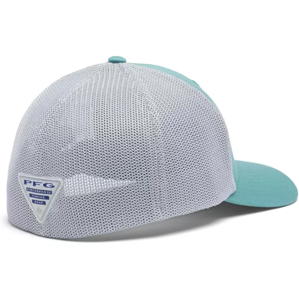 Columbia Women's PFG Logo Mesh Ball Cap-High Crown