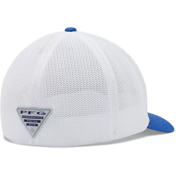 Columbia Women's PFG Logo Mesh Ball Cap-High Crown