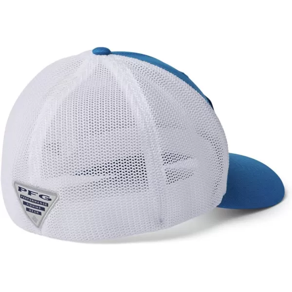 Columbia Women's PFG Logo Mesh Ball Cap-High Crown