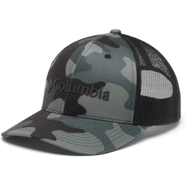 Columbia Women's PFG Logo Mesh Ball Cap-High Crown