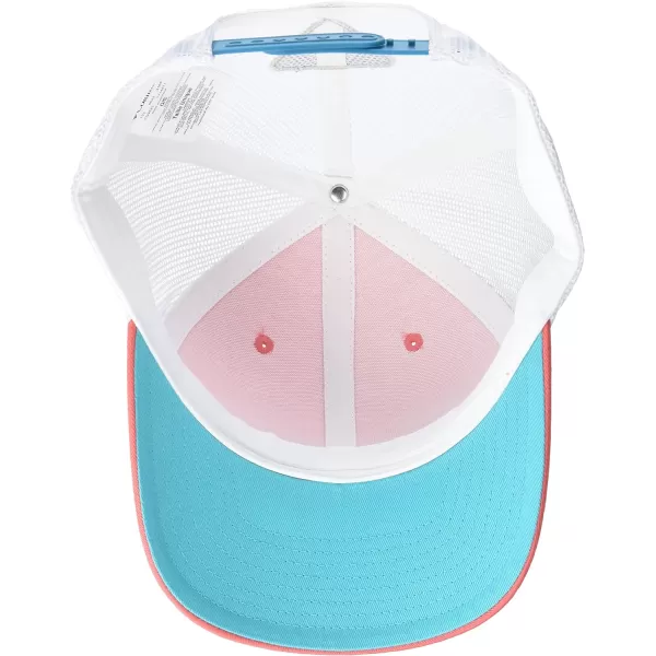 Columbia Women's PFG Logo Mesh Ball Cap-High Crown