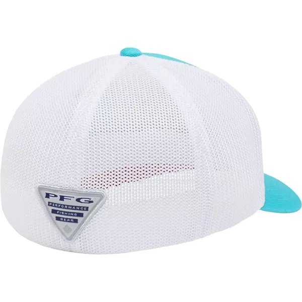 Columbia Women's PFG Logo Mesh Ball Cap-High Crown