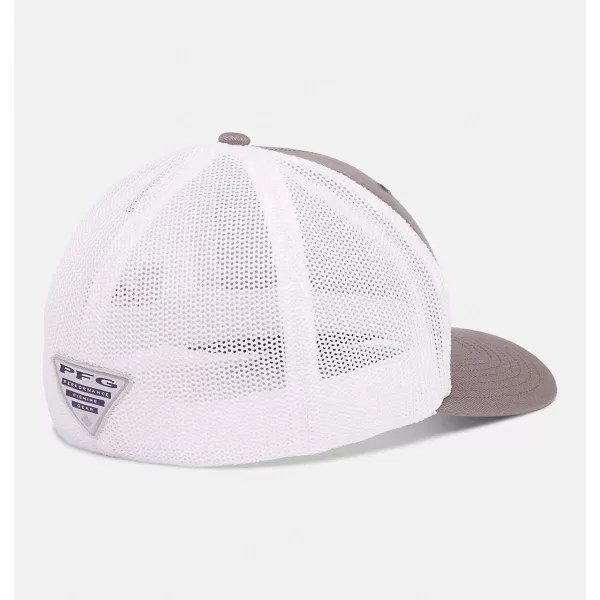 Columbia Women's PFG Logo Mesh Ball Cap-High Crown