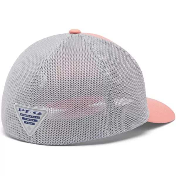 Columbia Women's PFG Logo Mesh Ball Cap-High Crown
