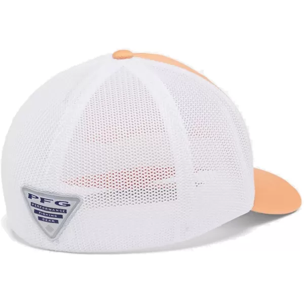 Columbia Women's PFG Logo Mesh Ball Cap-High Crown