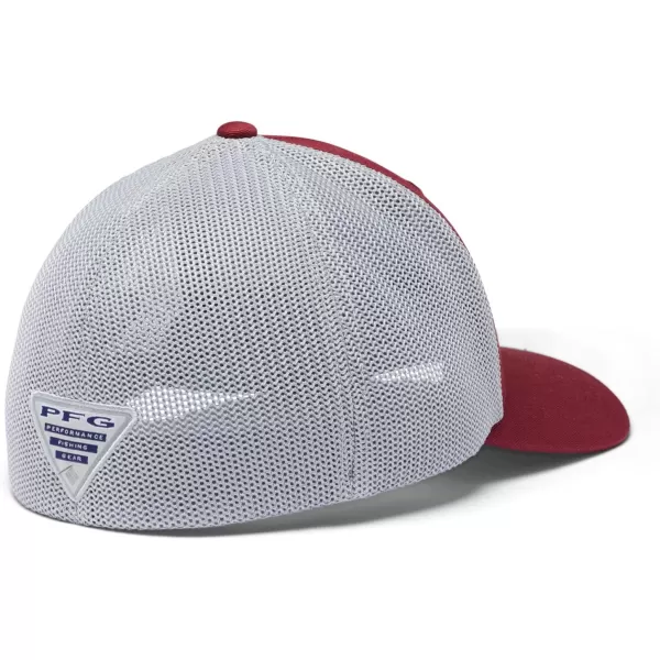 Columbia Women's PFG Logo Mesh Ball Cap-High Crown