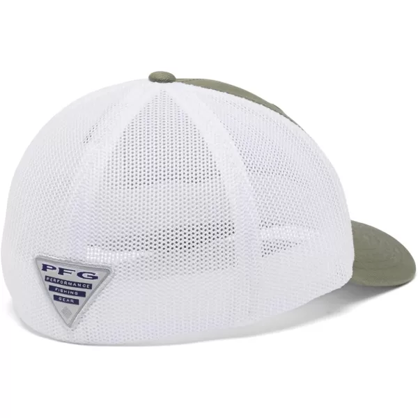 Columbia Women's PFG Logo Mesh Ball Cap-High Crown