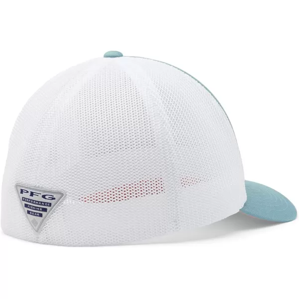 Columbia Women's PFG Logo Mesh Ball Cap-High Crown
