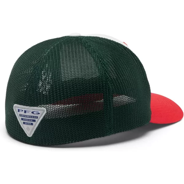 Columbia Women's PFG Logo Mesh Ball Cap-High Crown