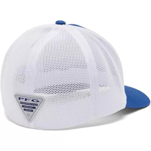 Columbia Women's PFG Logo Mesh Ball Cap-High Crown