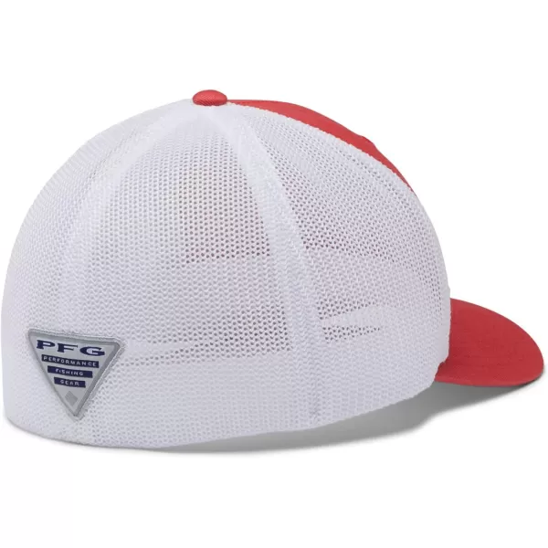 Columbia Women's PFG Logo Mesh Ball Cap-High Crown