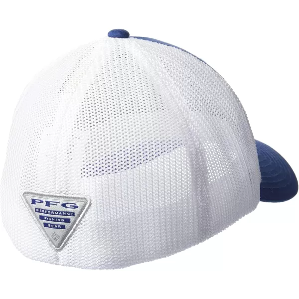 Columbia Women's PFG Logo Mesh Ball Cap-High Crown