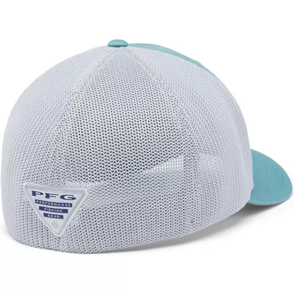 Columbia Women's PFG Logo Mesh Ball Cap-High Crown