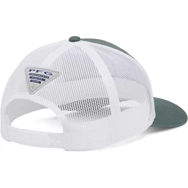 Columbia Women's PFG Logo Mesh Ball Cap-High Crown