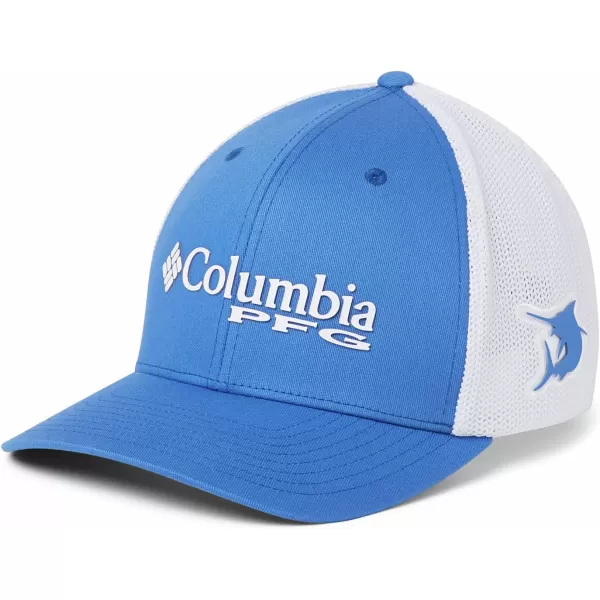 Columbia Women's PFG Logo Mesh Ball Cap-High Crown
