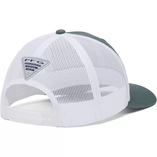 Columbia Women's PFG Logo Mesh Ball Cap-High Crown