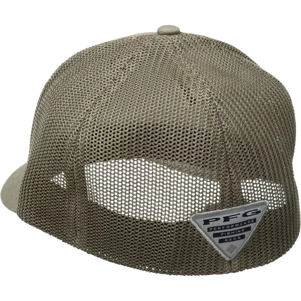 Columbia Women's PFG Logo Mesh Ball Cap-High Crown