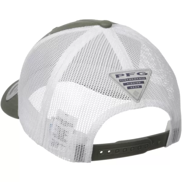 Columbia Women's PFG Logo Mesh Ball Cap-High Crown