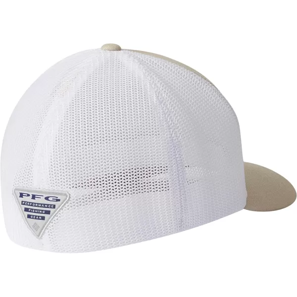 Columbia Women's PFG Logo Mesh Ball Cap-High Crown