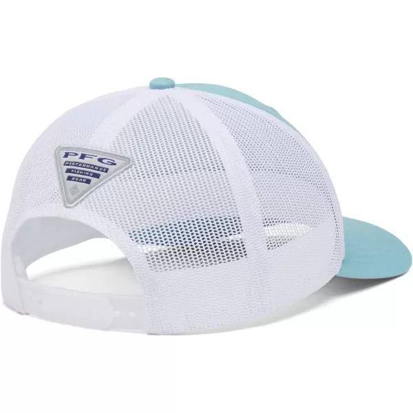 Columbia Women's PFG Logo Mesh Ball Cap-High Crown