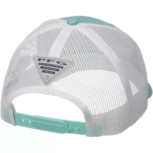 Columbia Women's PFG Logo Mesh Ball Cap-High Crown