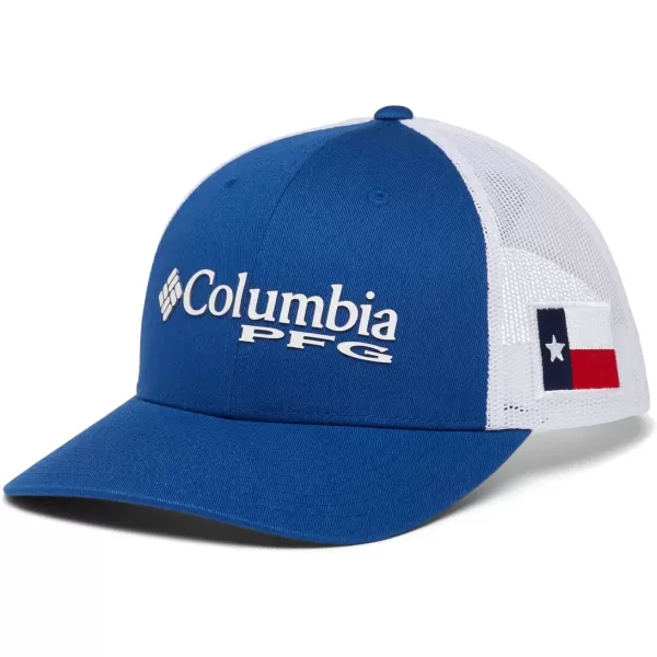 Columbia Women's PFG Logo Mesh Ball Cap-High Crown