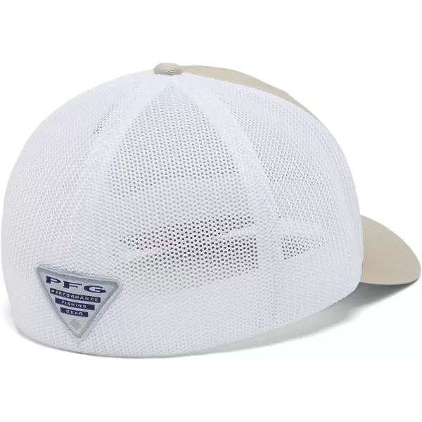 Columbia Women's PFG Logo Mesh Ball Cap-High Crown