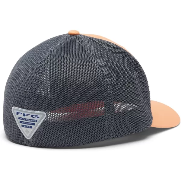 Columbia Women's PFG Logo Mesh Ball Cap-High Crown