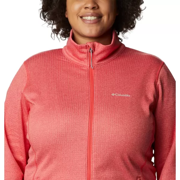 Columbia Women's Park View Grid Fleece Full Zip