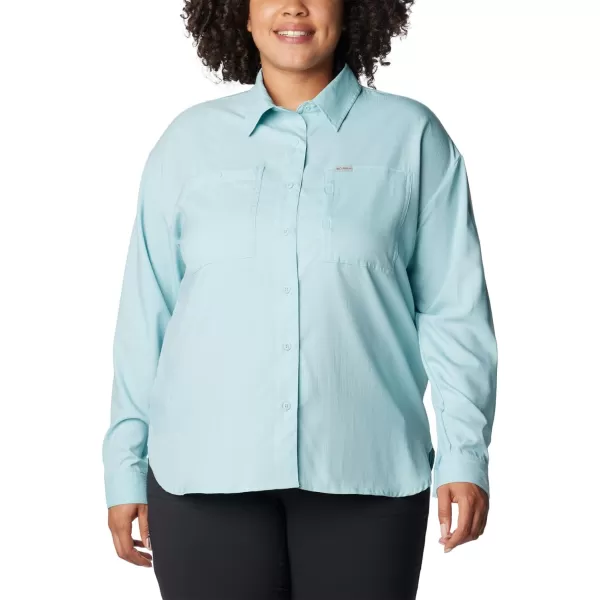 Columbia Women's Plus Size Silver Ridge Utility Long Sleeve Shirt