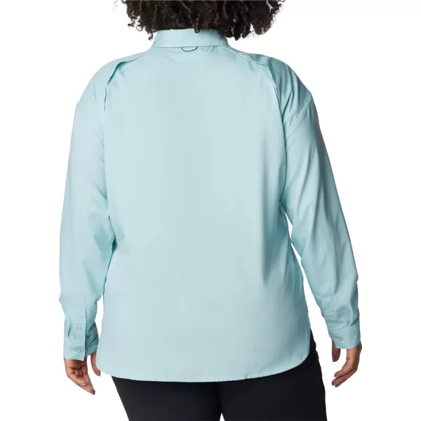 Columbia Women's Plus Size Silver Ridge Utility Long Sleeve Shirt