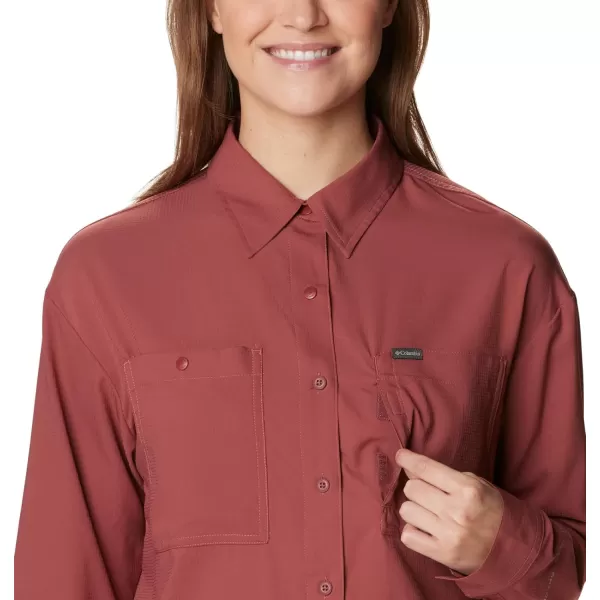 Columbia Women's Plus Size Silver Ridge Utility Long Sleeve Shirt