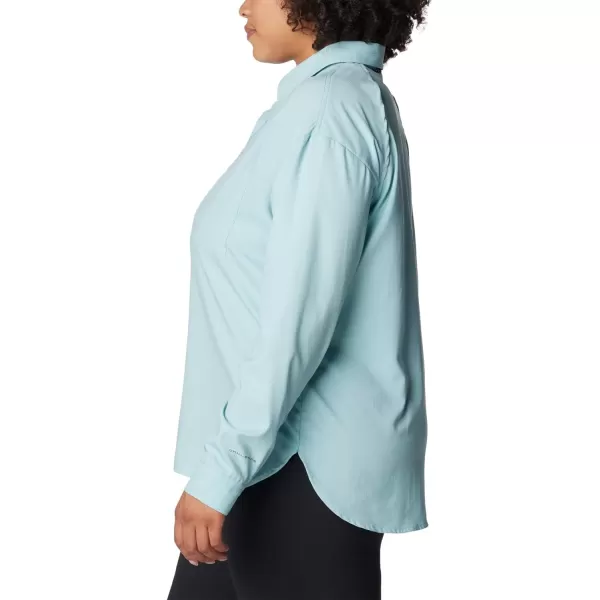Columbia Women's Plus Size Silver Ridge Utility Long Sleeve Shirt