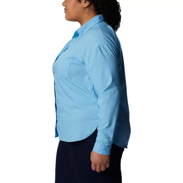 Columbia Women's Plus Size Silver Ridge Utility Long Sleeve Shirt