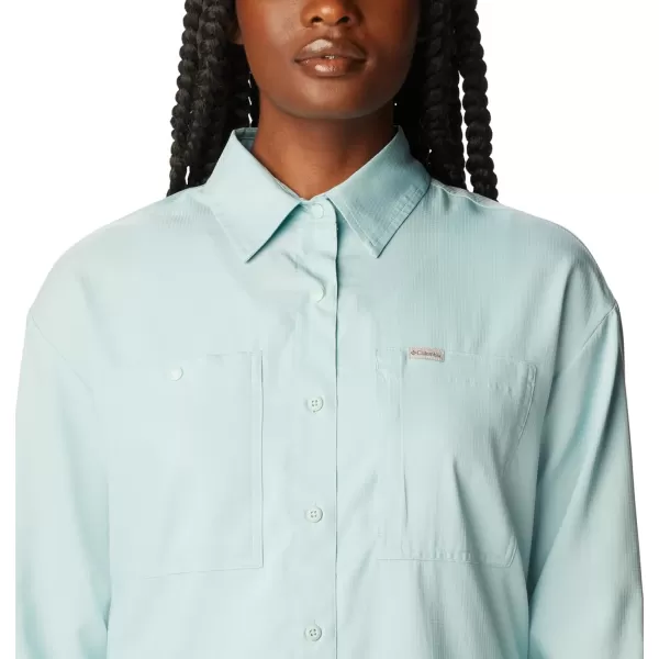 Columbia Women's Plus Size Silver Ridge Utility Long Sleeve Shirt