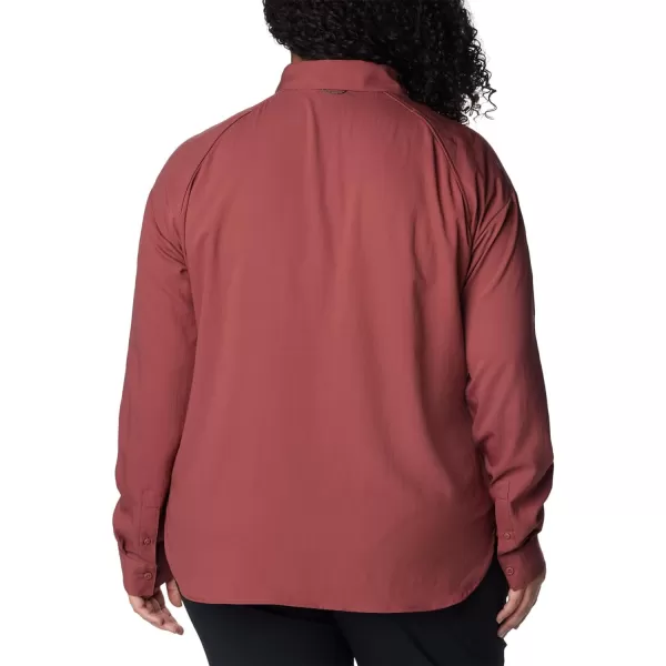 Columbia Women's Plus Size Silver Ridge Utility Long Sleeve Shirt