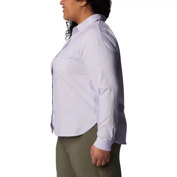Columbia Women's Plus Size Silver Ridge Utility Long Sleeve Shirt