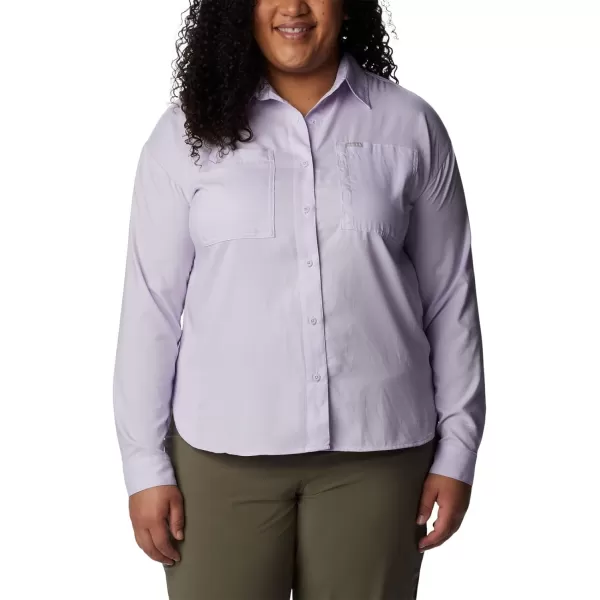 Columbia Women's Plus Size Silver Ridge Utility Long Sleeve Shirt
