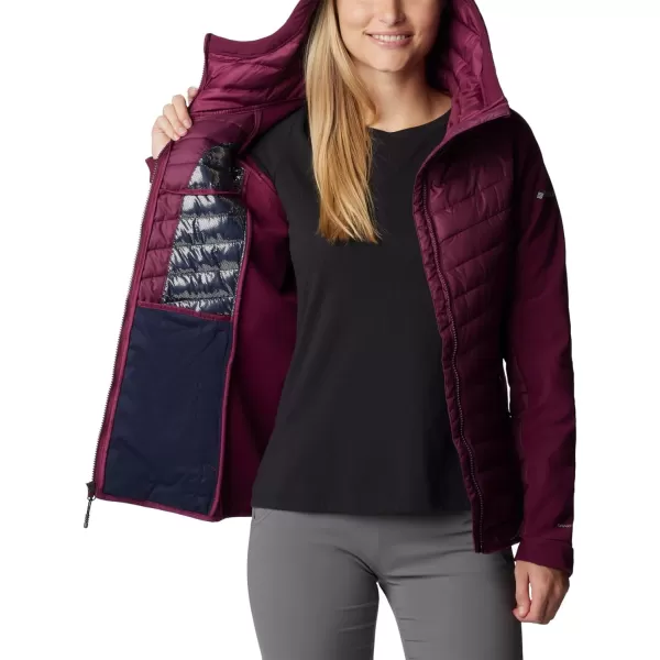 Columbia Women's Powder Lite Hybrid Hooded Jacket