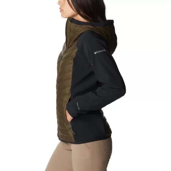 Columbia Women's Powder Lite Hybrid Hooded Jacket