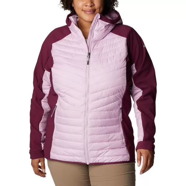 Columbia Women's Powder Lite Hybrid Hooded Jacket