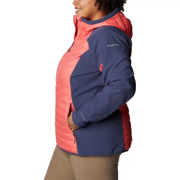 Columbia Women's Powder Lite Hybrid Hooded Jacket
