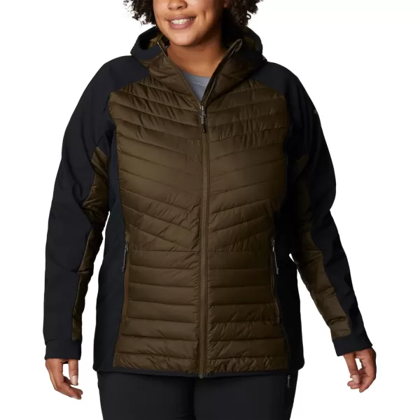 Columbia Women's Powder Lite Hybrid Hooded Jacket