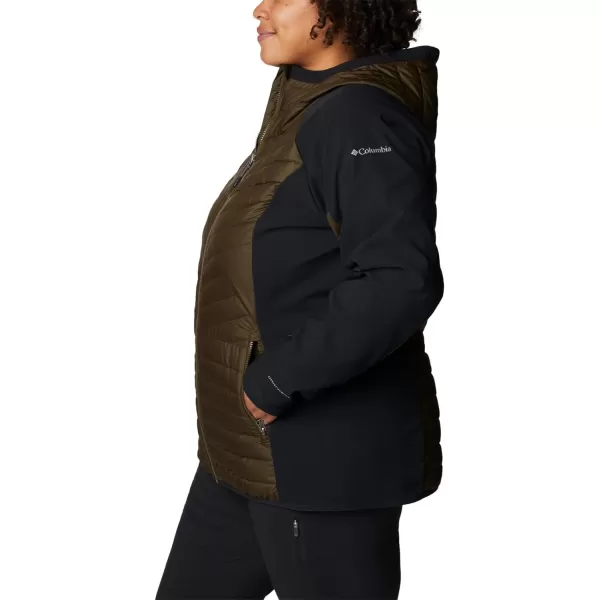 Columbia Women's Powder Lite Hybrid Hooded Jacket