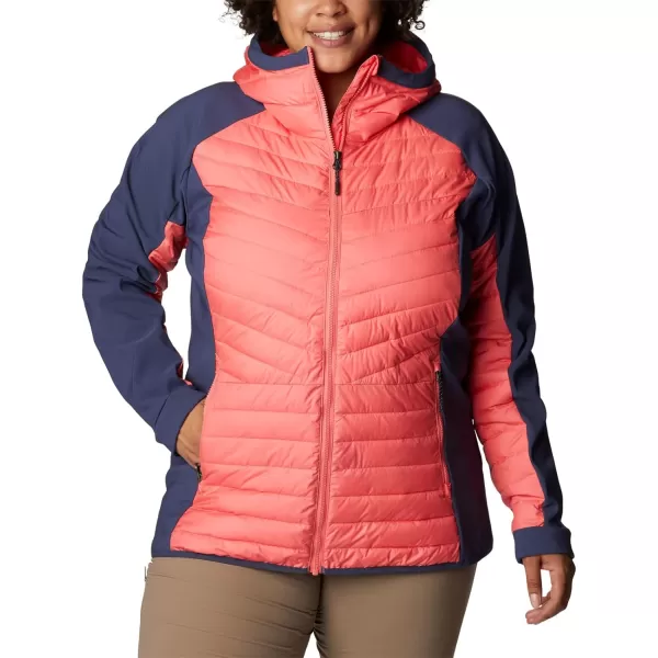 Columbia Women's Powder Lite Hybrid Hooded Jacket
