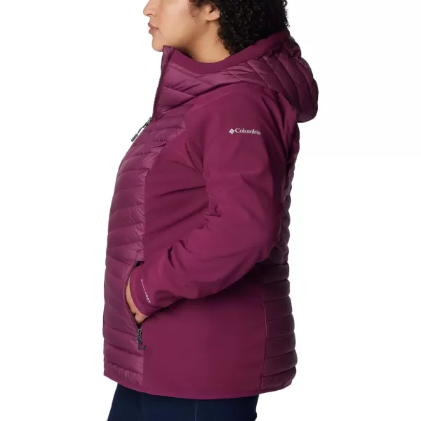 Columbia Women's Powder Lite Hybrid Hooded Jacket